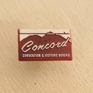 Concord California Mount Diablo Vintage Souvenir Lapel Pin - CCR Airport Badge